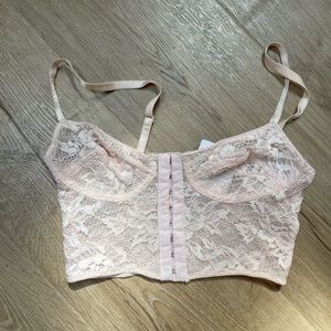 NWT bustier top